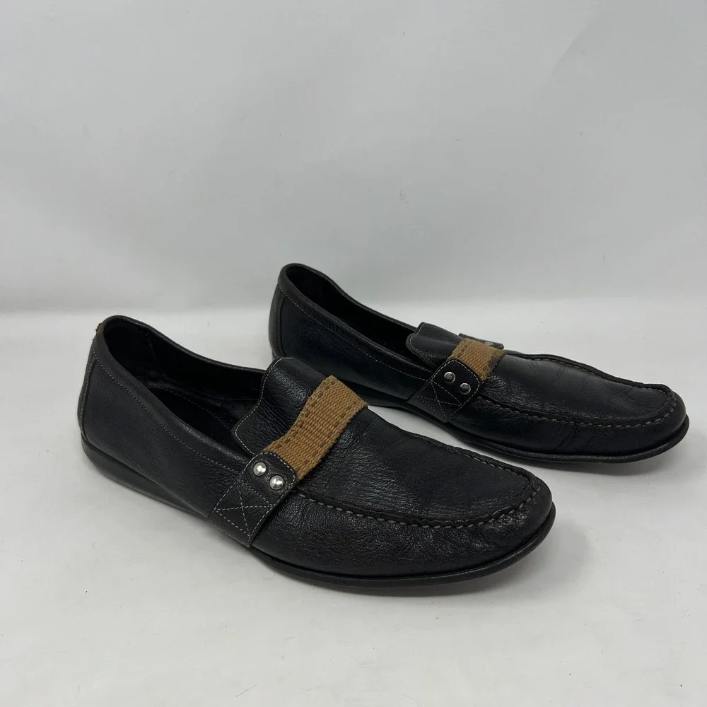 Donald J Pliner Men's Slip-On Driving Loafers Shoes Size 9-1/2‎ M #PAL10I20